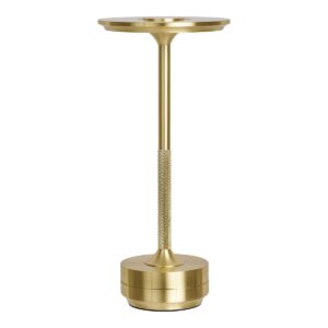 Lipa Tischlampe Messing - elegante Tischlampe mit minimalistischen Design