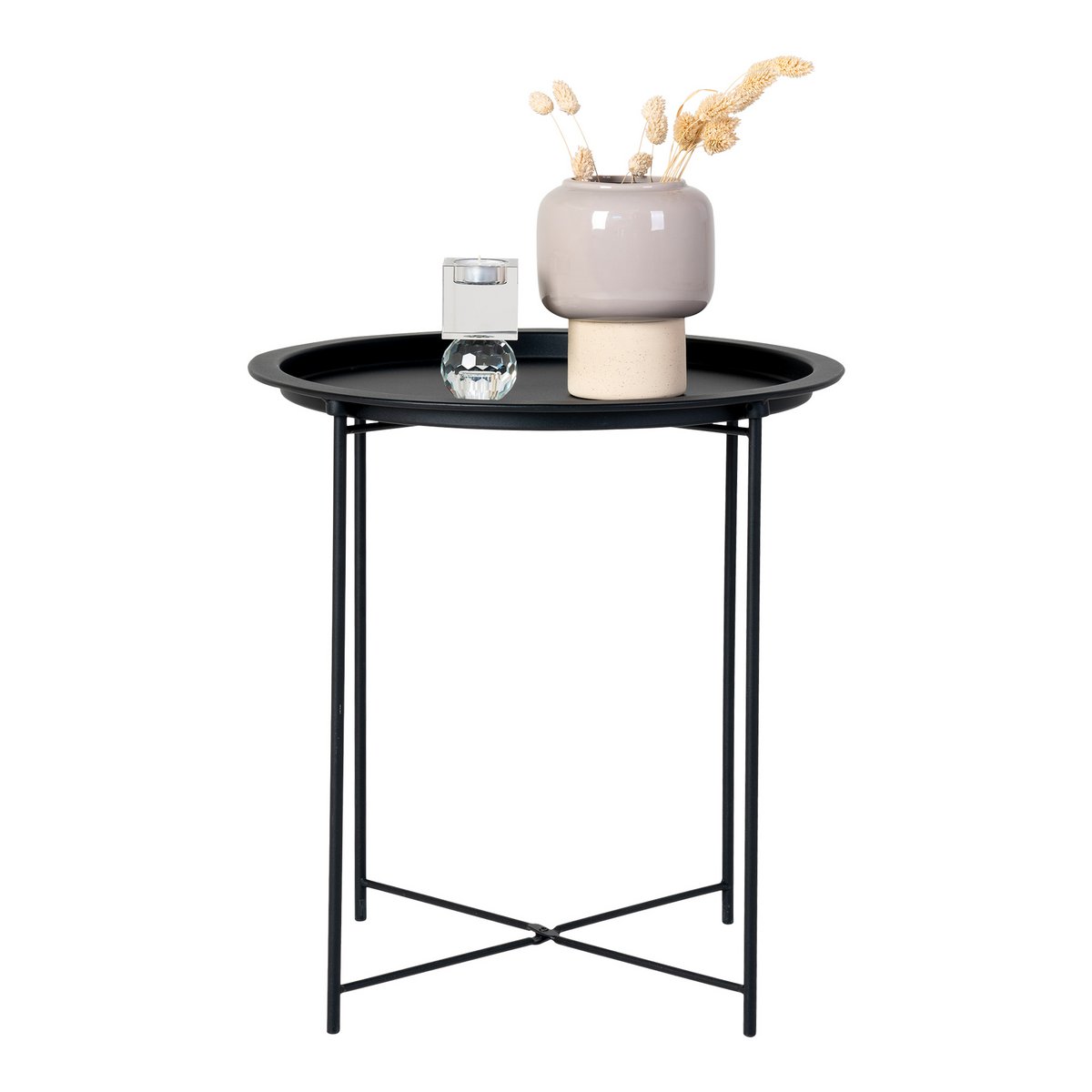 0eaa88db-4661-45ef-8ff1-ee9df5556e46_1200x1200_fill.jpg Bastia Beistelltisch Schwarz aus Stahl mit runder Platte