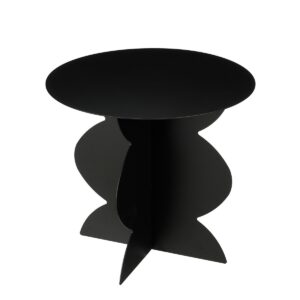 Rafi Beistelltisch Schwarz von Mica Decorations – robuster Eisen Tisch
