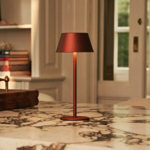 Milou Tischlampe Bronze - kabellos und dimmbar