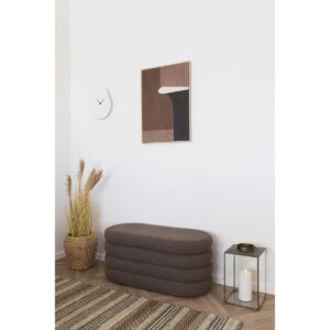 Mohali Laterne Messing - Metall und Glas in Antik-Messing-Optik