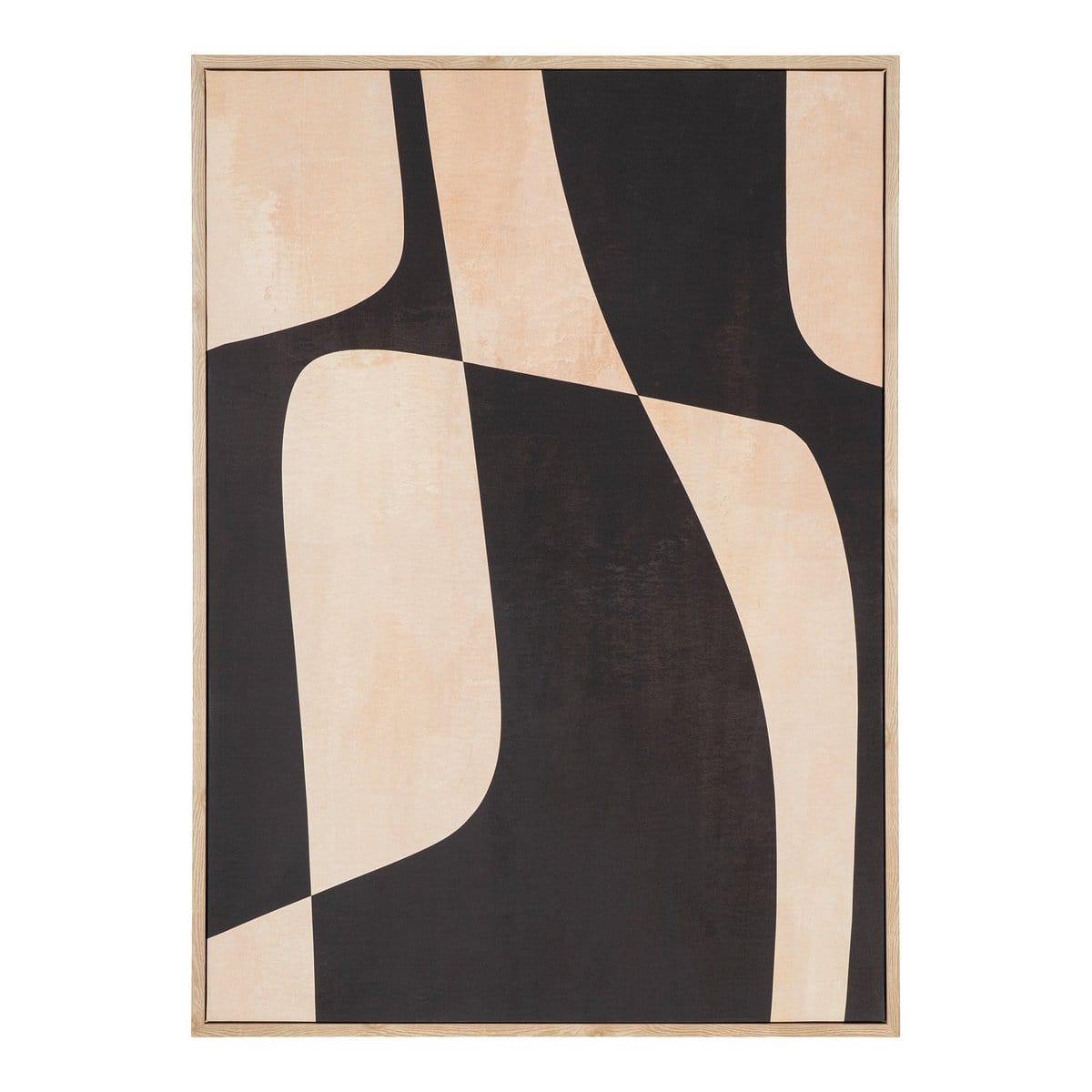 296a6399-c1d5-4286-a2dd-ff00588e7709_1200x1200_fill.jpg Arc Flow Leinwandbild Beige/Schwarz - hochwertiger Leinwanddruck