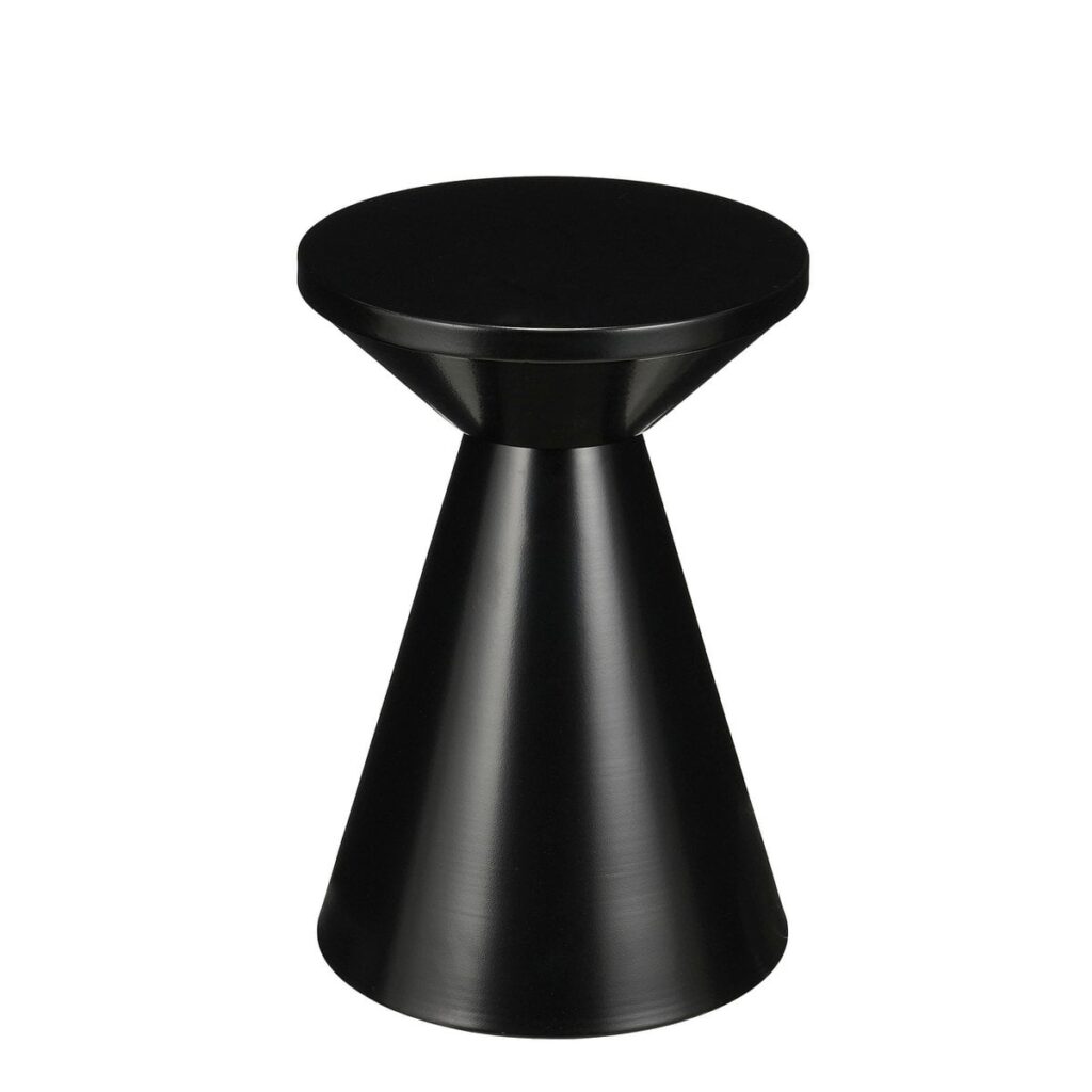 Grina Beistelltisch Schwarz von Mica Decorations – elegantes Design aus Eisen