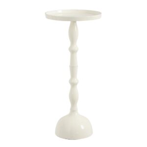 Duco Beistelltisch Cremeweiß von Mica Decorations, elegantes Design