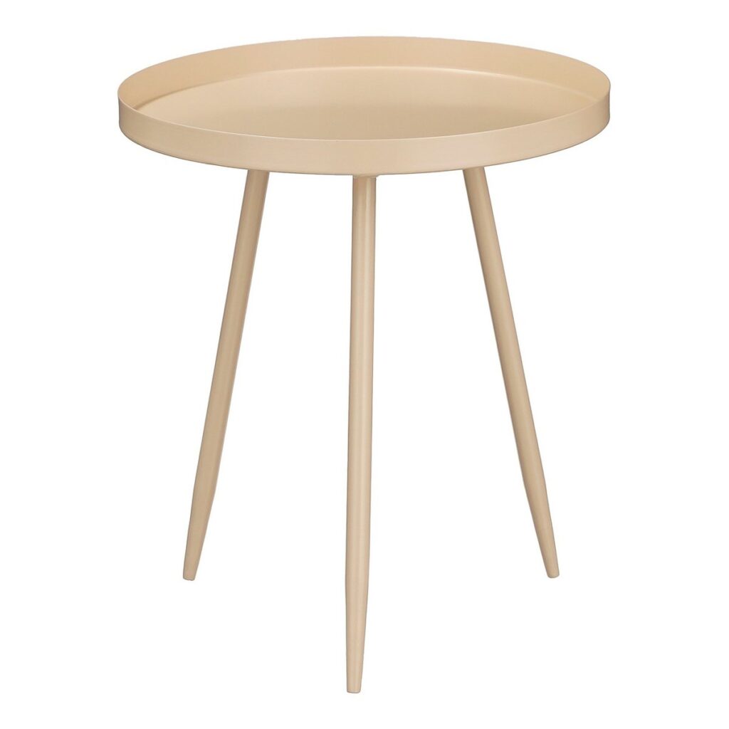 Eina Beistelltisch Beige von Mica Decorations – elegantes Design aus Metall