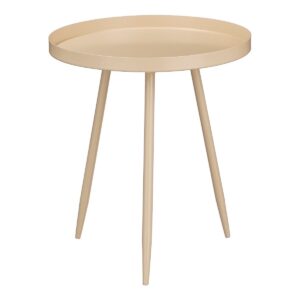 Eina Beistelltisch Beige von Mica Decorations – elegantes Design aus Metall