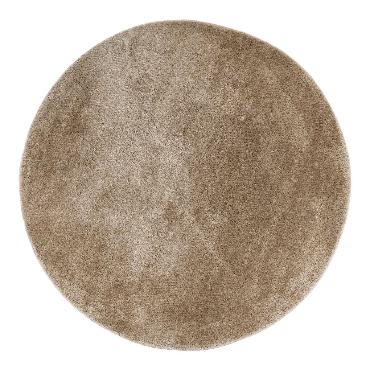 67ed3cbb-b0e2-45ac-aae9-51dff4399810_1200x1200_fill.jpg Mina Teppich - Ø160 cm - Sandfarbener runder Teppich aus Polyester