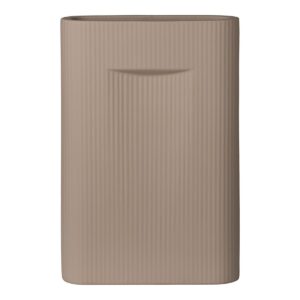 Rina Vase Braun - elegante Keramikvase für stilvolle Dekoration