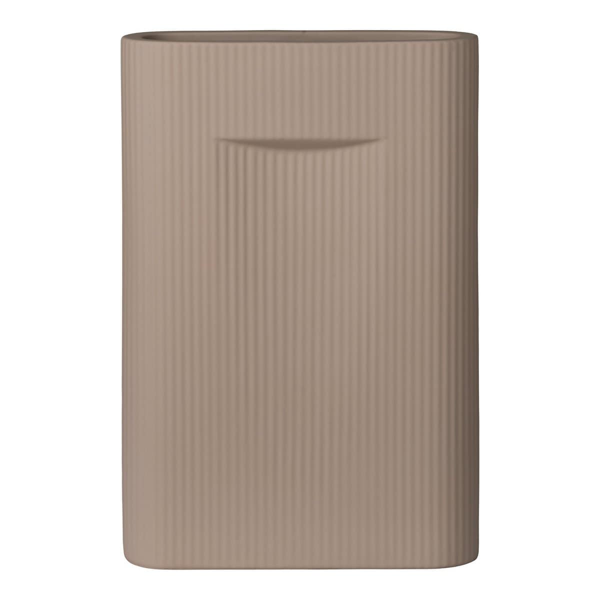 691629d7-2120-4926-bfc2-46bf13403463_1200x1200_fill.jpg Rina Vase Braun - elegante Keramikvase für stilvolle Dekoration