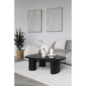 Masina Leinwandbild Hellgrau - elegante Relief-Wanddekoration aus Segeltuch