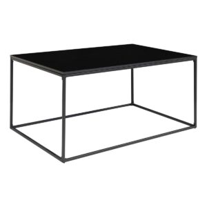 Vitara Beistelltisch Schwarz - elegantes Design und stabile Bauweise