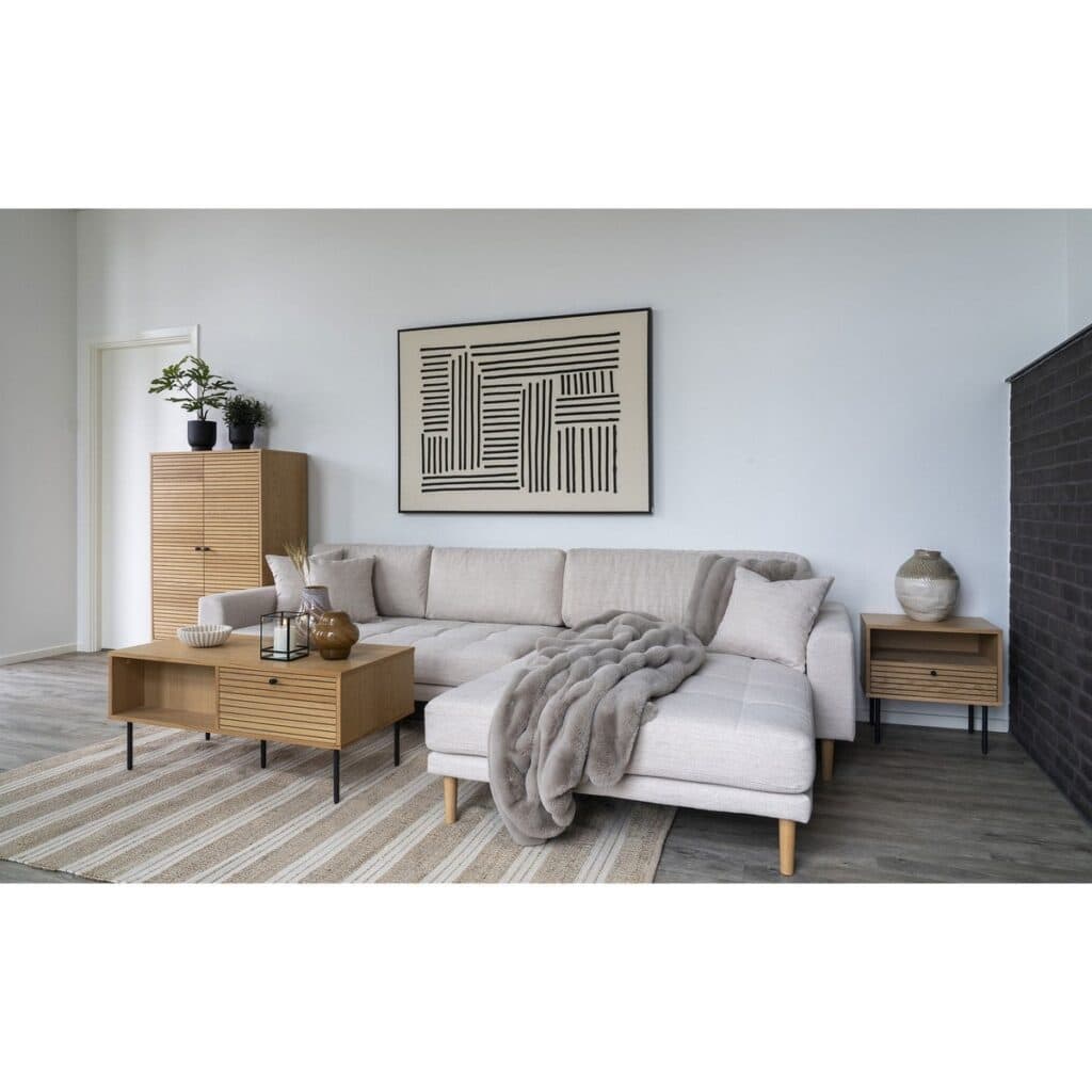 Bera Vase Beige - elegante Keramikvase in Weiß und Grün