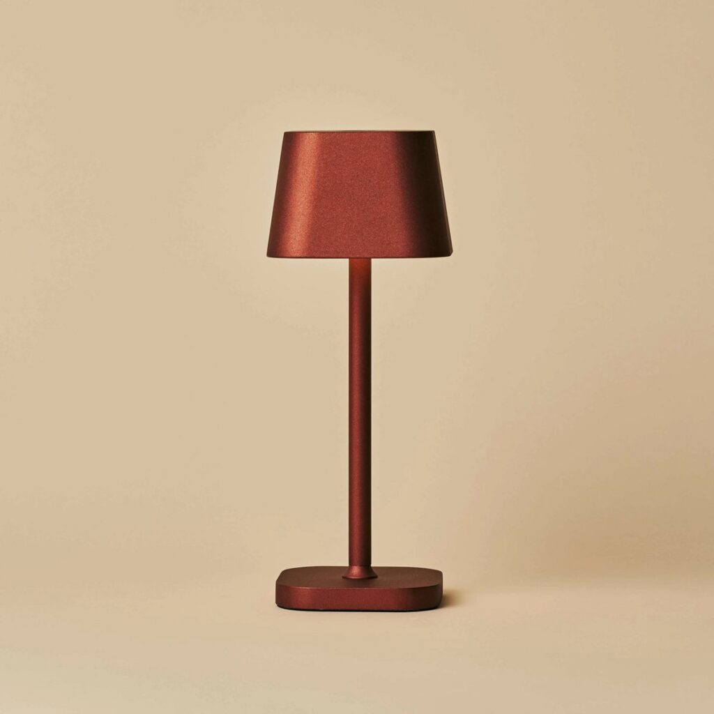 Ava Tischlampe Bronze - wiederaufladbare, kabellose Tischlampe