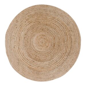Bombay Teppich Natur - Ø180 cm - geflochten aus Jute