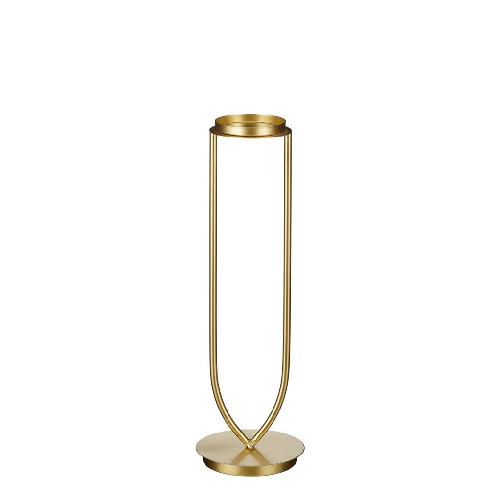 Aletta Kerzenhalter Gold von Mica Decorations - elegantes Design aus Eisen