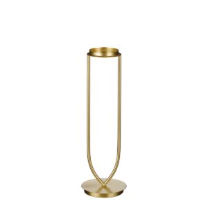 Aletta Kerzenhalter Gold von Mica Decorations - elegantes Design aus Eisen