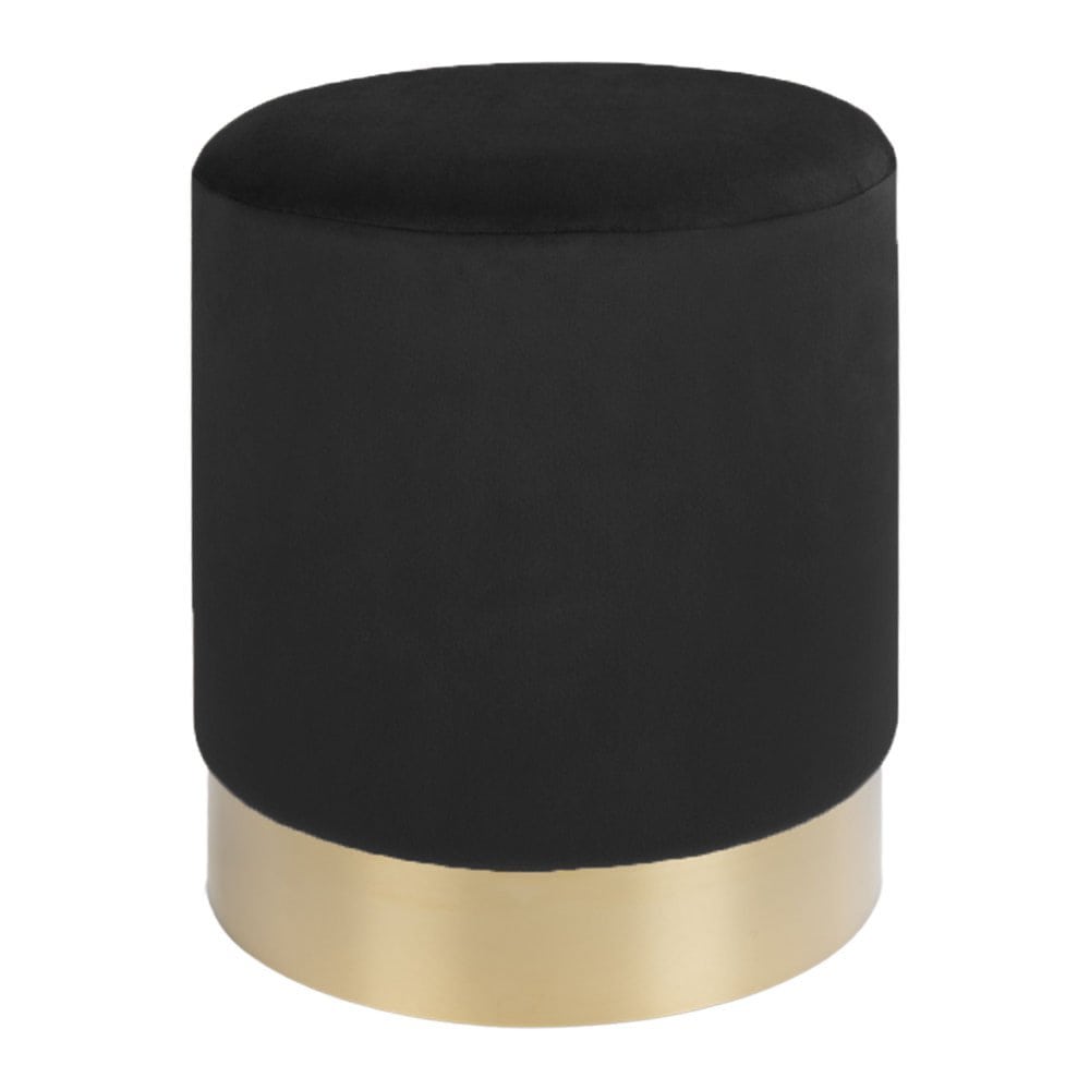 b3bda263-e108-4253-8795-b039280f79e4_1200x1200_fill.jpg Gamby Pouf Schwarz - eleganter Hocker aus Samt mit messingfarbenem Sockel