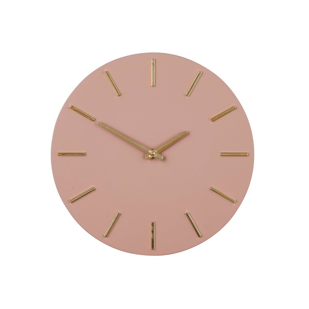 bc8cafa0-f03f-4805-9d34-c9b043a368ef_1200x1200_fill.jpg Brixen Wanduhr Braun von Mica Decorations – modernes Design mit altrosa Hintergrund und goldenen Zeigern