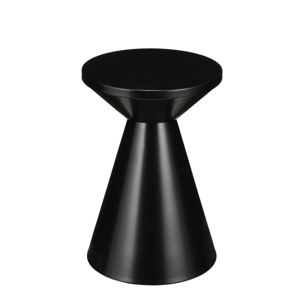 Grina Beistelltisch Schwarz von Mica Decorations – elegantes Design aus Eisen
