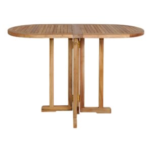 Huelva Beistelltisch Natur aus Teakholz - klassisches Design