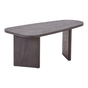 Zima Couchtisch Dunkelbraun - eleganter Tisch für Wohnzimmer