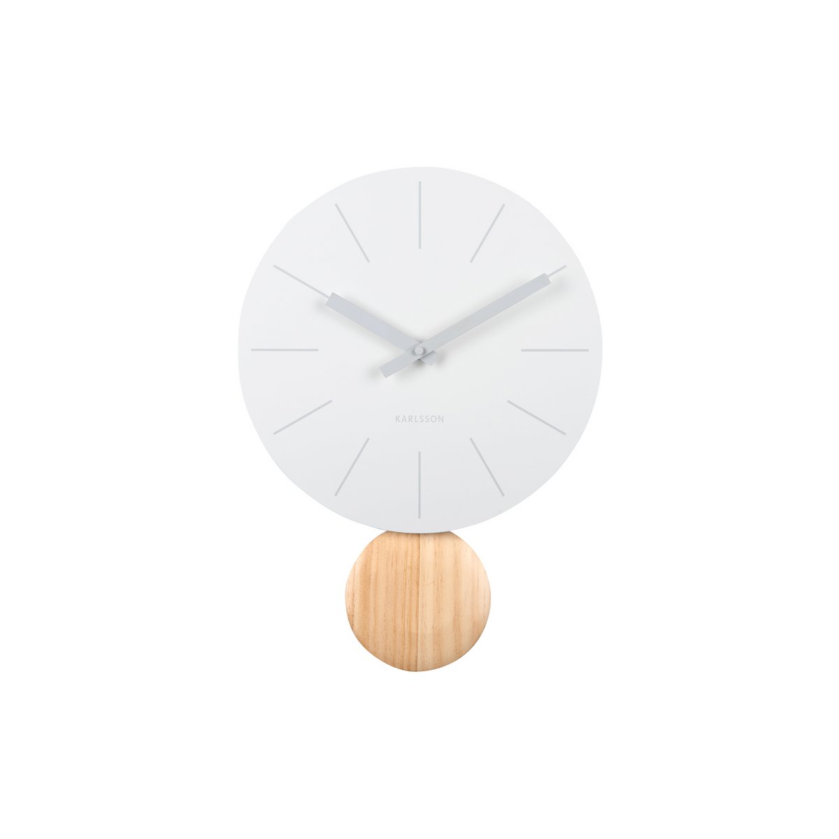 14b298d3-a2ac-44a5-be52-301c0eadab28_1200x1200_fill.jpg Luma Wanduhr Pendel von Karlsson mit Holzpendel und elegantem Design
