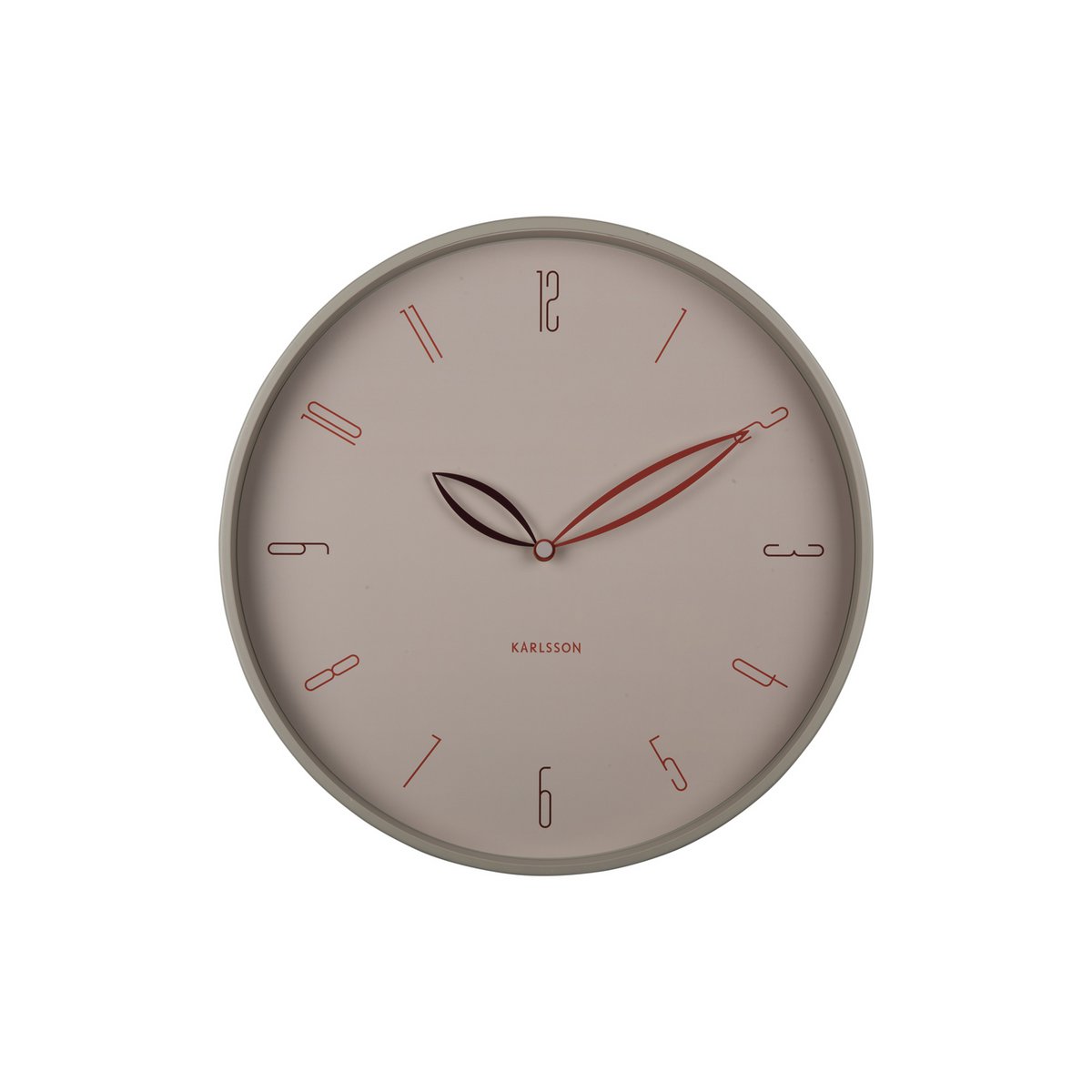 18455f0c-08ac-4f2e-973f-7717a6cd2f22_1200x1200_fill.jpg Blumin Wanuhr Beige – elegante Wanduhr mit klassischem Design und Blütenblatt-Zeigern