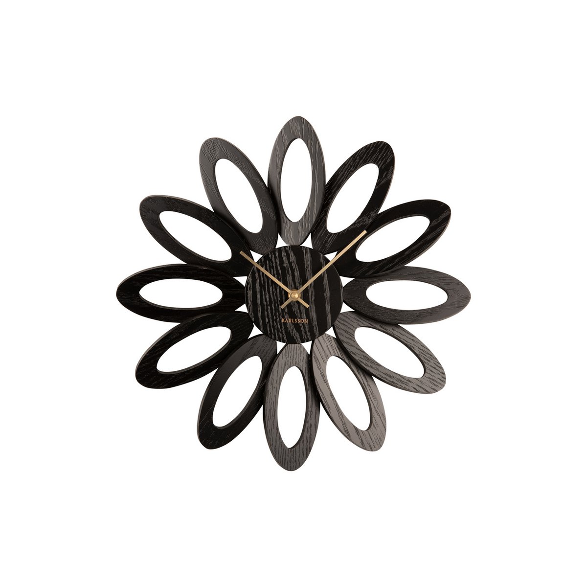 31d736f8-8f17-4f93-bb15-006f8d334cec_1200x1200_fill.jpg Flora Wanduhr Schwarz von Karlsson - elegantes Design aus Holz