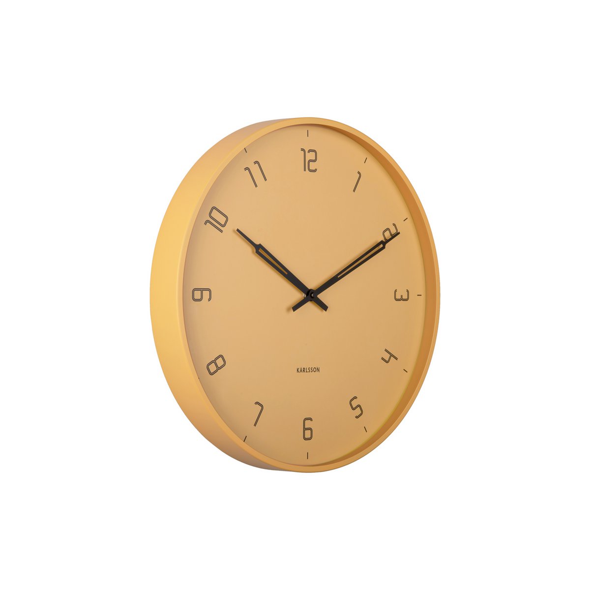5d4947b6-2943-4c5d-bf20-74bf26f57c2b_1200x1200_fill.jpg Valentin Wanduhr Gelb von Karlsson – elegantes Design, 40 cm Durchmesser