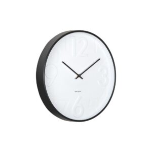 Nira Wanduhr Schwarz/Weiß von Karlsson – minimalistisches Design