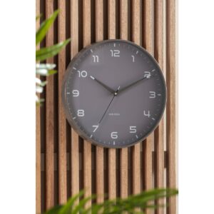 Lumio Wanduhr Grau von Karlsson – elegante Wandgestaltung