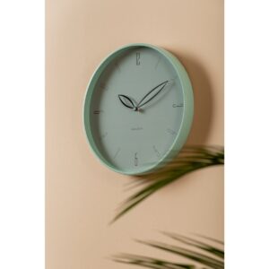 Blumini Wanduhr Blau von Boxtel & Buijs – elegante Wanduhr mit klassischem Gehäuse