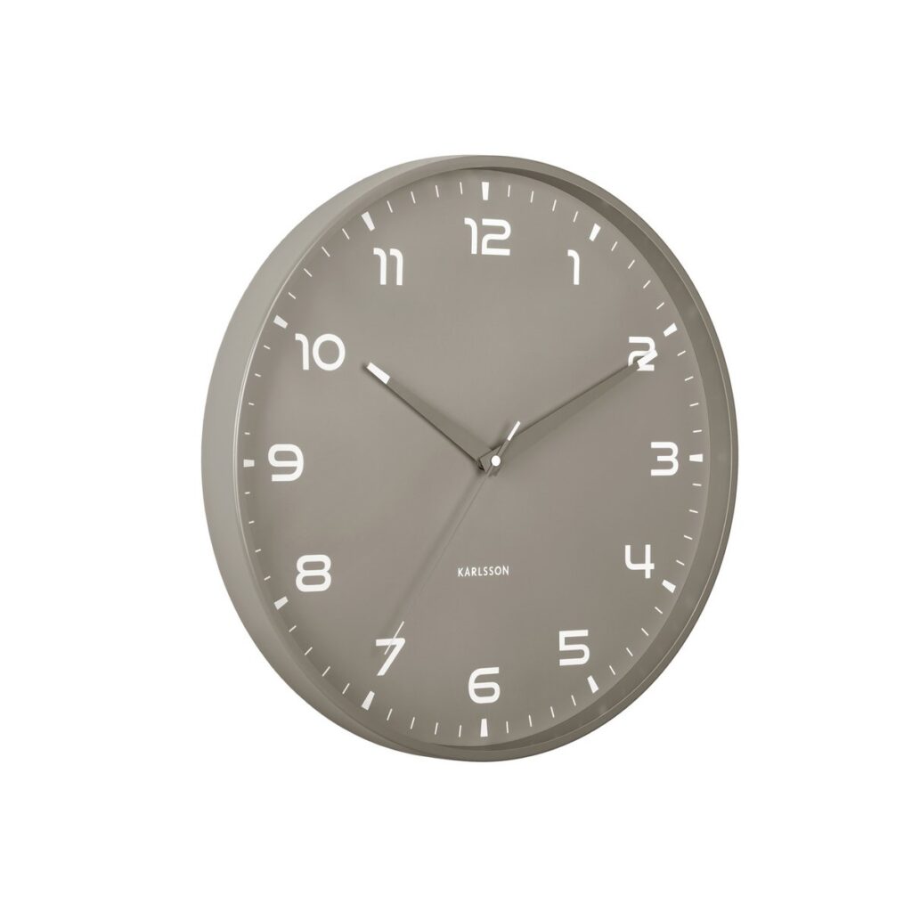 Lumio Wanduhr Grau von Karlsson – elegante Wandgestaltung