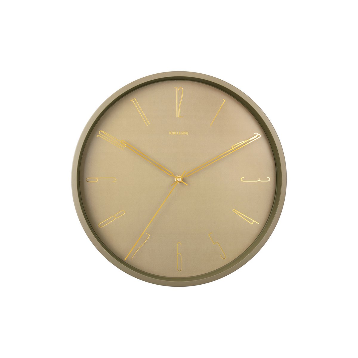 dee59183-d382-4b4a-9f10-b57ad89d566f_1200x1200_fill.jpg Liora Wanduhr Moosgrün - elegante Wanduhr aus Eisen mit schlichtem Design