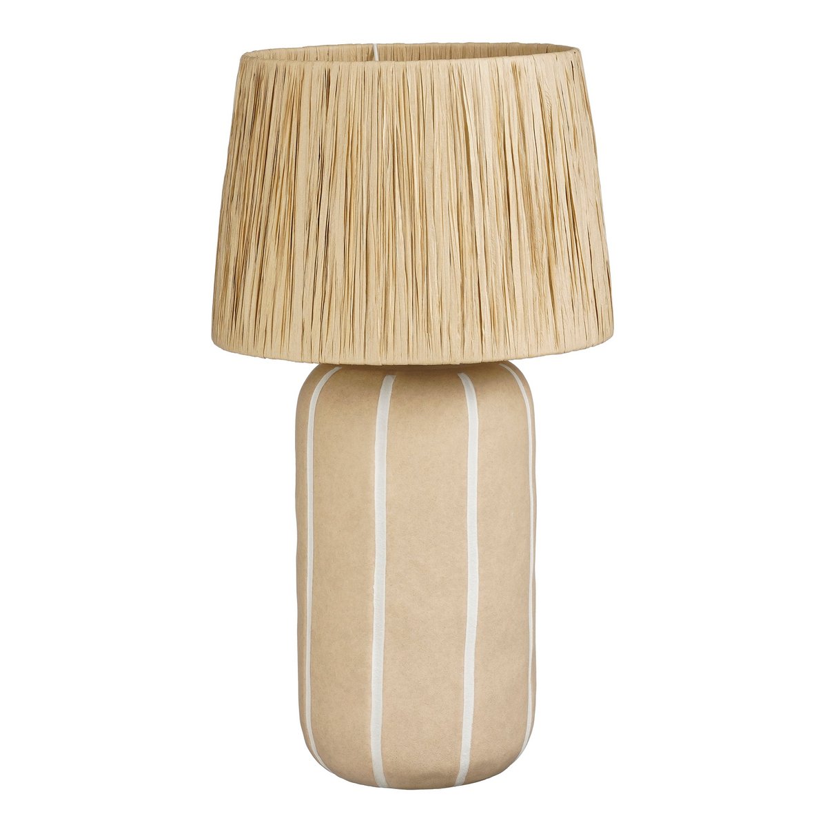 2a3a5c2f-e999-4544-8706-64056b438289_1200x1200_fill.jpg Denton Beige Tischlampe – Bild 1